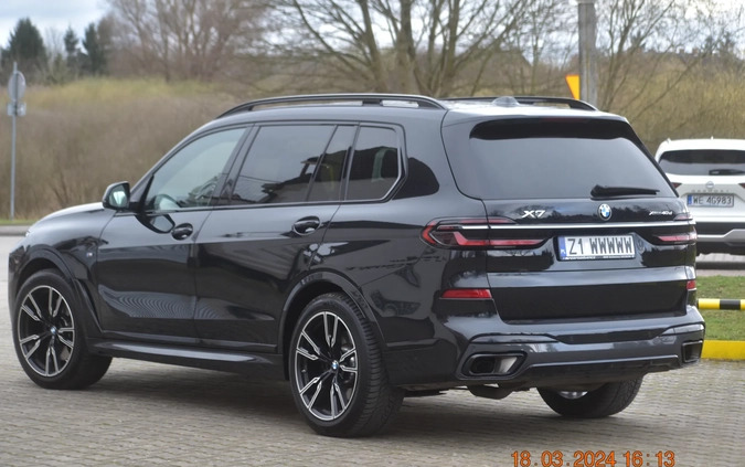 BMW X7 cena 485000 przebieg: 30000, rok produkcji 2022 z Trzebiatów małe 67